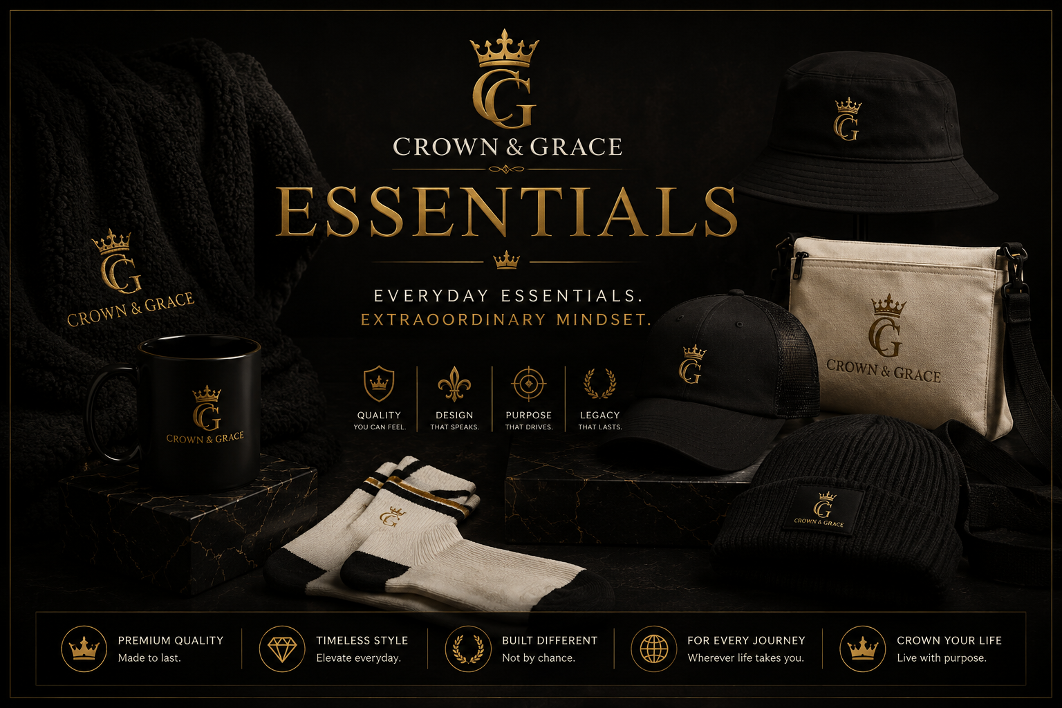 👑 Crown & Grace Essentials