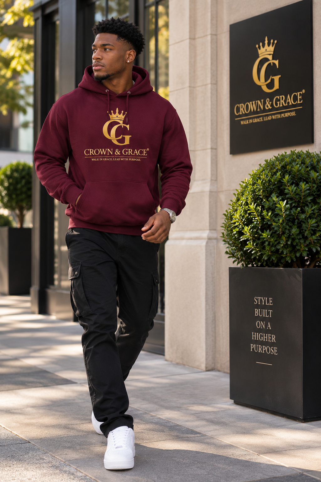 Crown & Grace Essential Eco Hoodie
