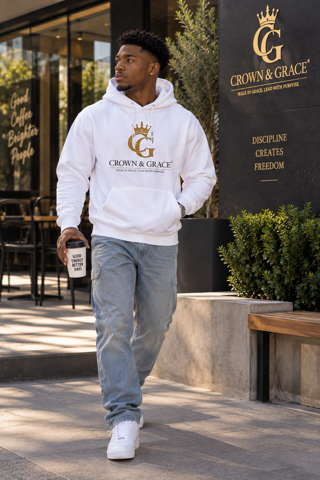 Crown & Grace Essential Eco Hoodie