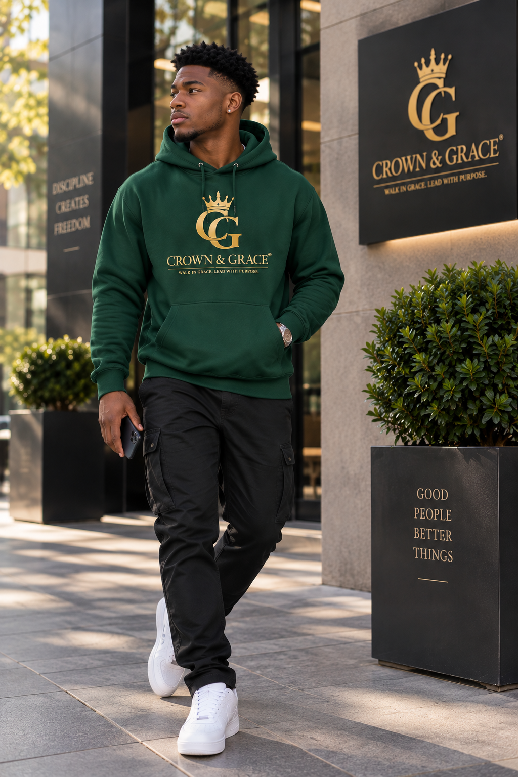 Crown & Grace Essential Eco Hoodie