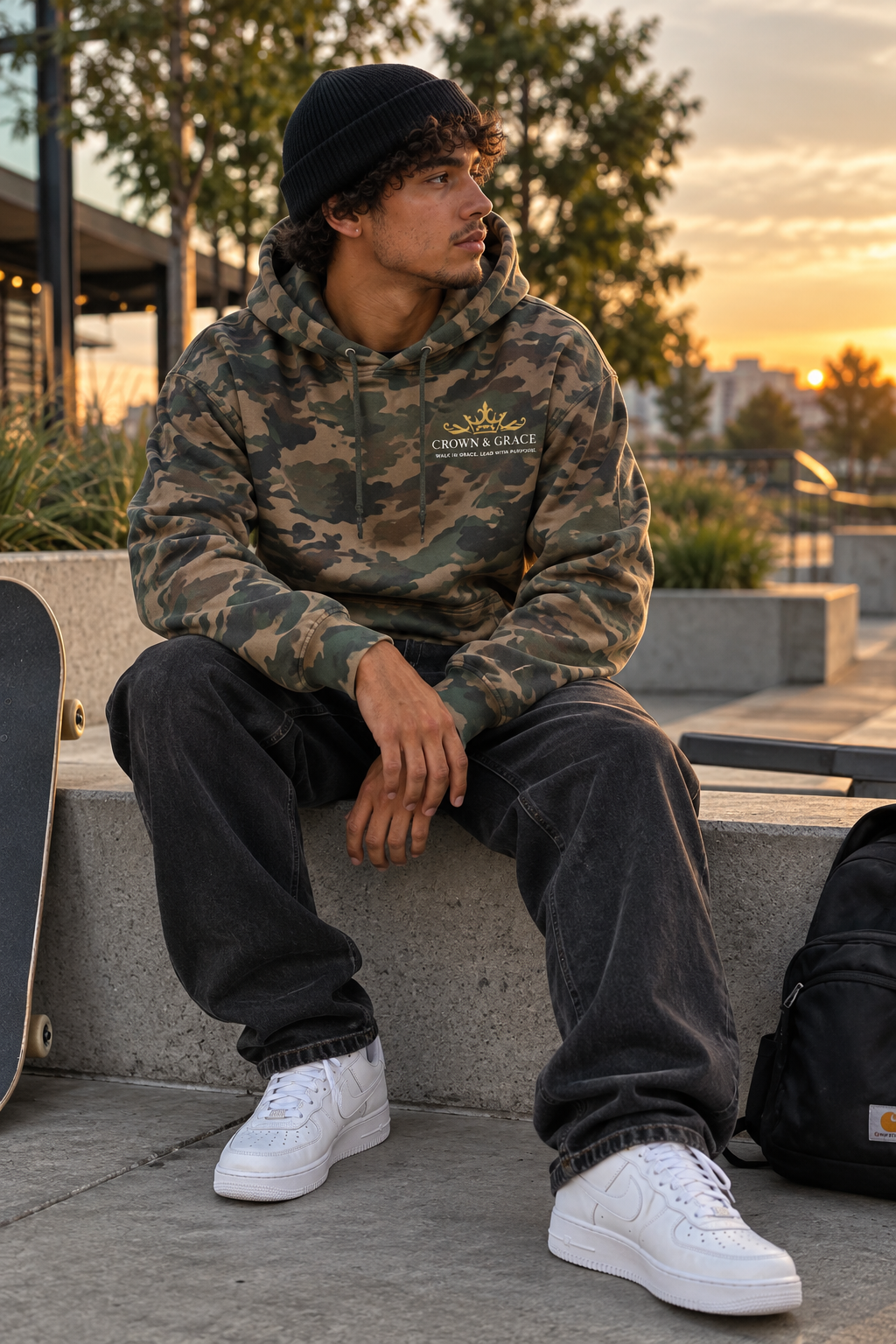 Crown & Grace Unisex Heavyweight Premium Hoodie