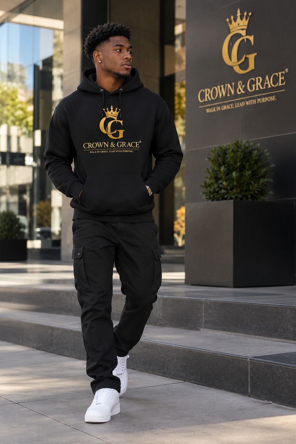 Crown & Grace Essential Eco Hoodie