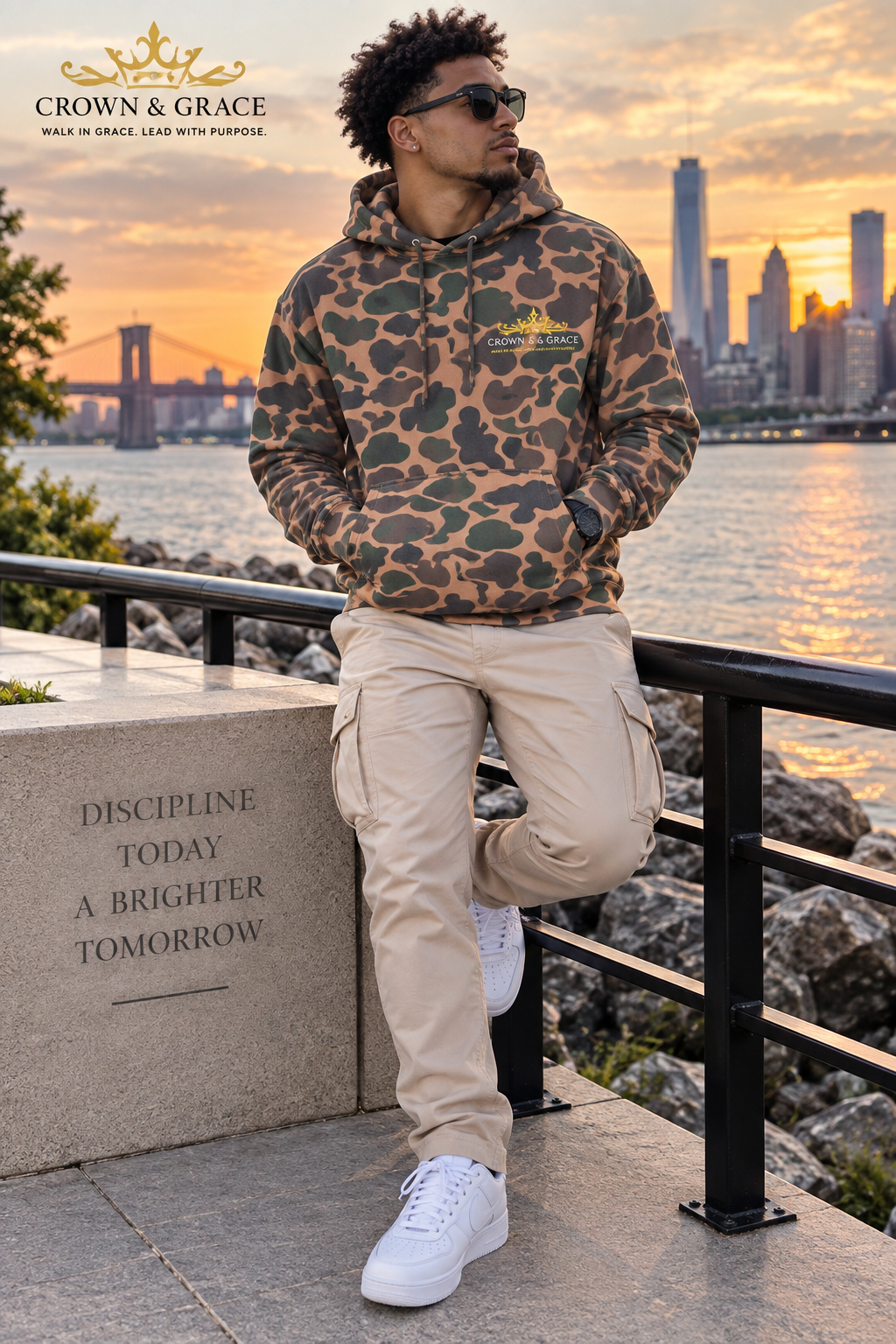 Crown & Grace Unisex Heavyweight Premium Hoodie